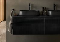 Vorschau: Duravit Zencha Aufsatzbecken 55x39 anthrazit matt 2373551379