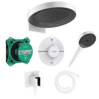hansgrohe ShowerSelect / Rainfinity Duschsystem Unterputz, weiß matt