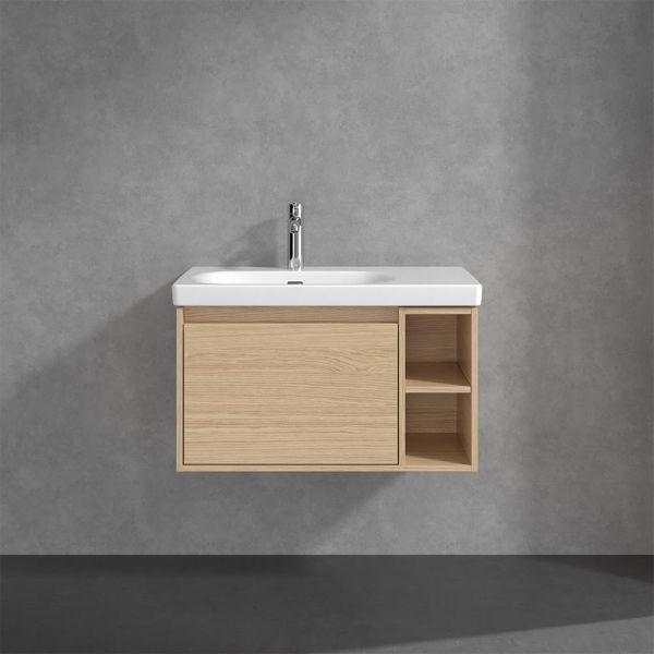 Villeroy&Boch Skyla Waschtischunterschrank C78800 80cm, offenes Fach rechts