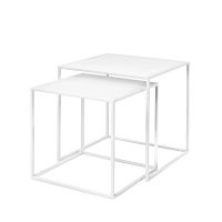 Vorschau: blomus FERA Set 2 Beistelltische, weiss 66198