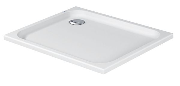 Duravit D-Code Duschwanne rechteckig 80x100cm, Sanitäracryl, weiß 720106000000000 