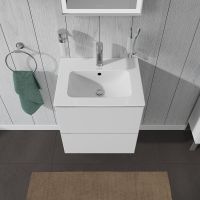 Vorschau: Duravit L-Cube Waschtischunterschrank wandhängend 52x42cm mit 2 Schubladen für ME by Starck 233653