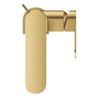 Vorschau: Grohe Plus Einhand-Waschtischbatterie, L-Size, herausziehbarer Auslauf, cool sunrise gebürstet