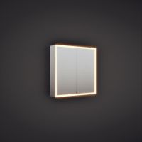 Vorschau: Burgbad rl20 Spiegelschrank 81x80cm mit Lichtrahmen