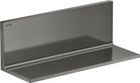 Axor Universal Rectangular Ablage, 30cm, polished black chrome 42644330