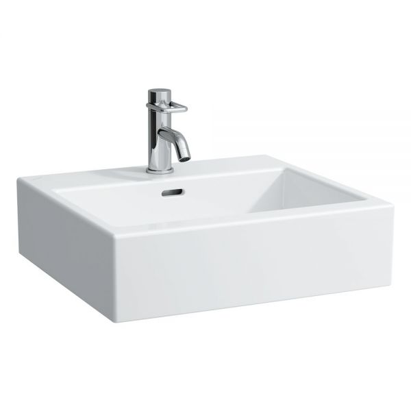 Laufen Living City Waschtisch mit Überlauf 50x46cm, weiß H8174310001041