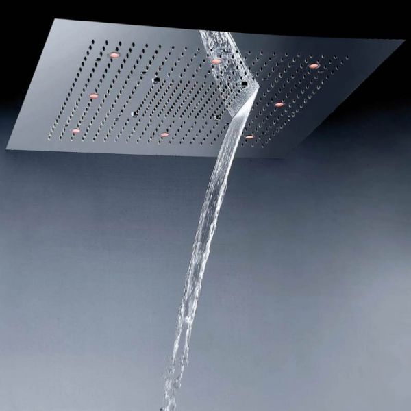 Steinberg Sensual Rain Regenkopfbrause 80x80cm, 3 Strahlarten, LED-Beleuchtung