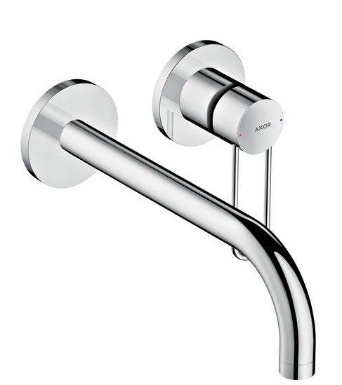 Axor Uno Einhebelmischer 225 Unterputz, Bügelgriff für Wandmontage, chrom 38122000