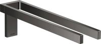 Vorschau: Axor Universal Rectangular Handtuchhalter, 2-armig, polished black chrome 42622330