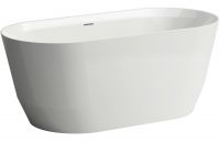 Laufen Pro freistehende Badewanne oval 150x70cm, weiß