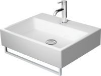 Vorschau: Duravit Vero Air Waschtisch 60x47cm, mit 1 Hahnloch, ohne Überlauf, WonderGliss, geschliffen, weiß 23506000711