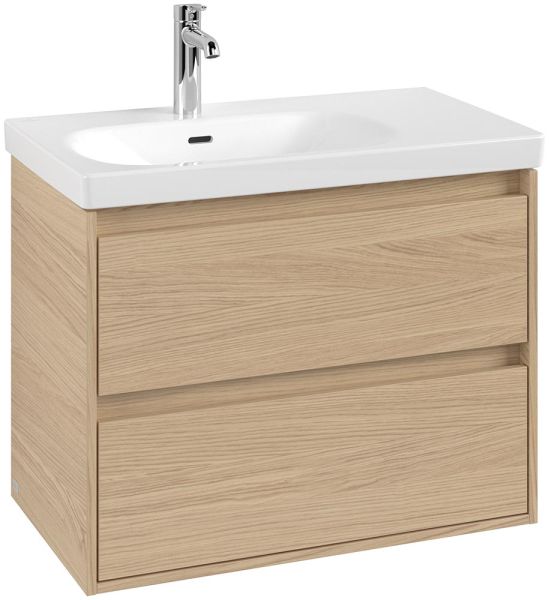 Villeroy&Boch Skyla Waschtischunterschrank C79800 80cm für Becken links 5A52L, nordic oak C79800VJ 