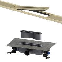 champagner gebürstet