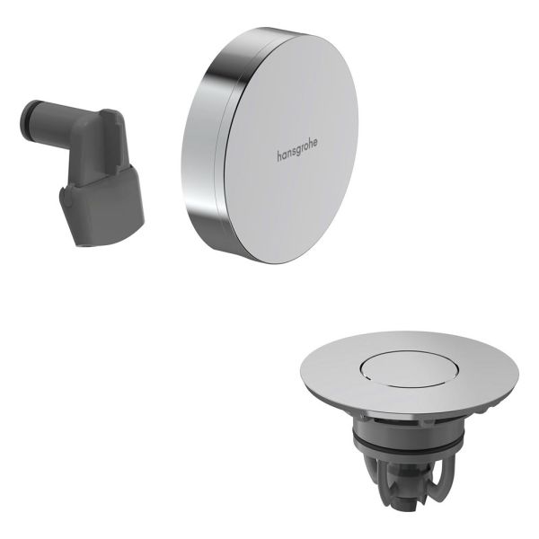 hansgrohe Exafill Fertigset Wanneneinlauf, Ablauf- und Überlaufgarnitur, chrom 58131000