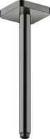 Vorschau: Axor ShowerSolutions Deckenanschluss 30cm softsquare, polished black chrome 26966330