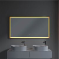 Vorschau: Villeroy&Boch Subway 3.0 LED-Spiegel, 140x75cm, mit Sensordimmer, weiß matt