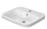 Vorschau: Duravit DuraStyle Einbauwaschtisch 56x45,5cm mit 1 Hahnloch, mit Überlauf, weiß 0374560000