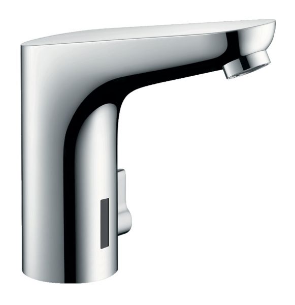 Hansgrohe Focus Elektronik-Waschtischmischer 130 m. Temperaturregulierung, Netzanschluss 230V, chrom