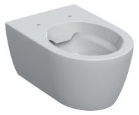 Vorschau: Geberit iCon Wand-WC Tiefspüler, geschlossene Form, Rimfree, weiß