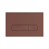 Kludi UNIFIX Betätigungsplatte für 2-Mengen-Spülung, vermillion matt 30PP01O5