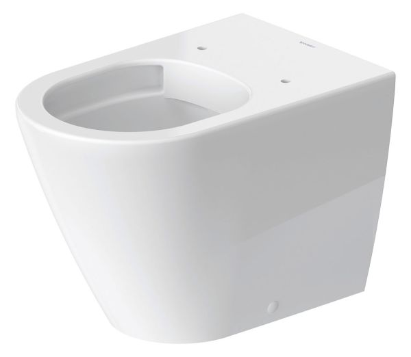 Duravit D-Neo Stand-WC, Tiefspüler, spülrandlos, HygieneGlaze, weiß