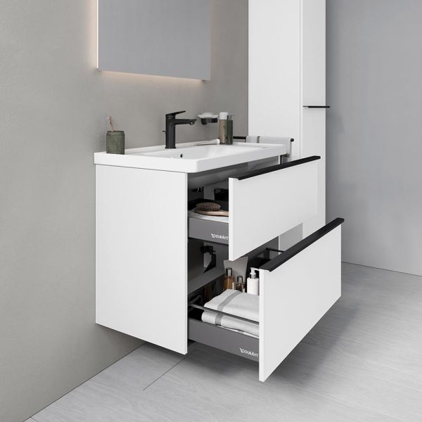 Duravit D-Neo Möbelset 80cm Waschtisch mit Unterschrank