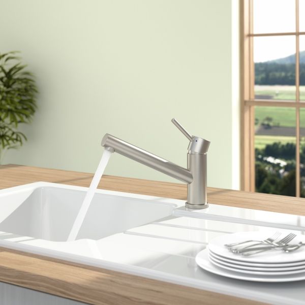 Villeroy&Boch Como Küchenarmatur aus Edelstahl, edelstahl 925100LC