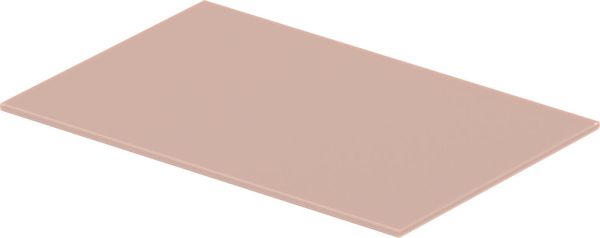 Duravit DuraSquare Glaseinleger für Metallkonsole passend zu Waschtisch 235350 apricot pearl