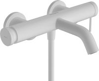 Hansgrohe Tecturis S Einhebel-Wannenarmatur Aufputz, weiß matt, 73422700