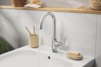 Vorschau: Grohe Euroeco Einhand-Waschtischbatterie L-Size mit Ablaufgarnitur, chrom