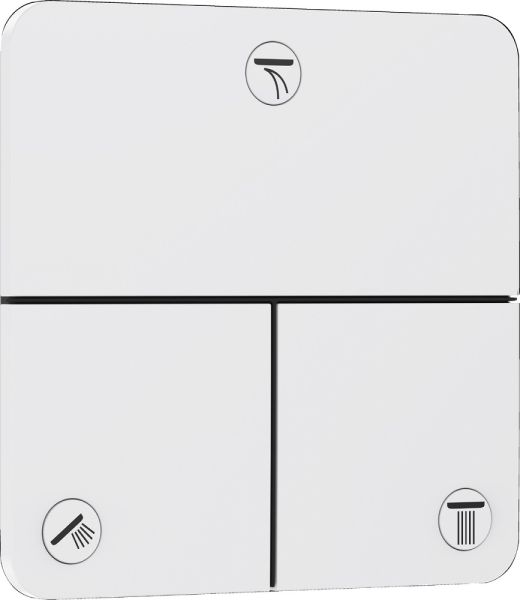 Hansgrohe ShowerSelect Comfort Q Ventil weiß 15587700