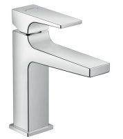 Hansgrohe Metropol Einhebel-Waschtischmischer 110 mit Hebelgriff und Ablaufgarnitur, chrom