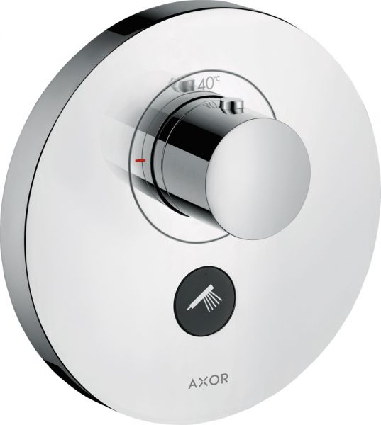 Axor ShowerSelect Thermostat Highflow Round Unterputz, 1 Verbraucher, mit zusätzlichem Abgang chrom 36726000