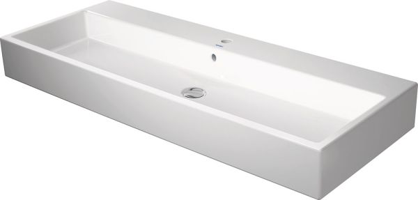 Duravit Vero Air Waschtisch rechteckig 120x47cm, mit 1 Hahnloch und Überlauf, geschliffen, weiß 2350120027