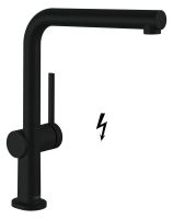 Vorschau: Hansgrohe Talis M54 Einhebel-Küchenmischer 270 mit Ausziehauslauf, Niederdruck, 1jet, schwarz matt 72860670