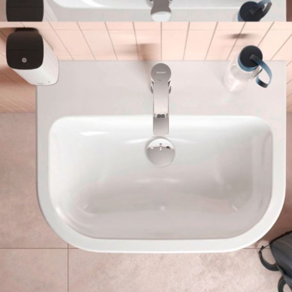 Duravit D-Code Waschtischarmatur M, chrom