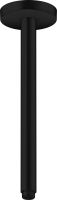 Axor ShowerSolutions Deckenanschluss 30cm rund, schwarz matt 26433670