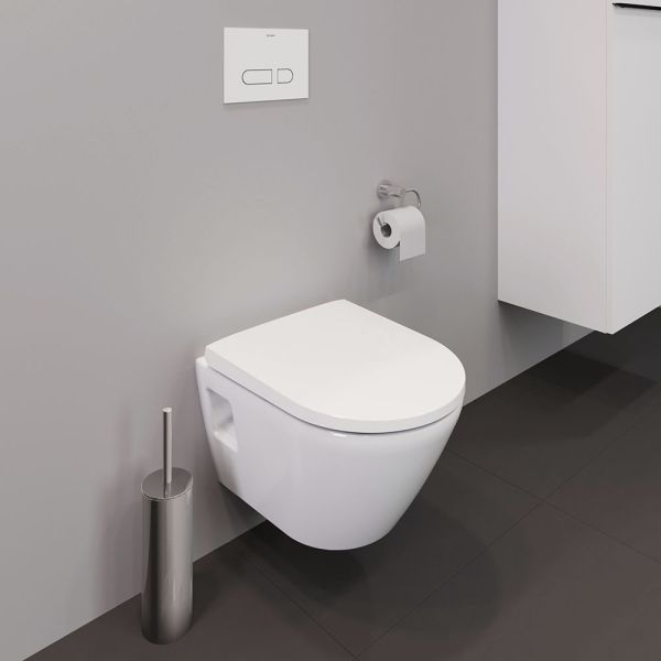 Duravit D-Neo WC-Sitz ohne Absenkautomatik, weiß