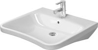 Vorschau: Duravit DuraStyle Waschtisch 65x57cm, mit 1 Hahnloch, mit Überlauf, WonderGliss, weiß 23296500001