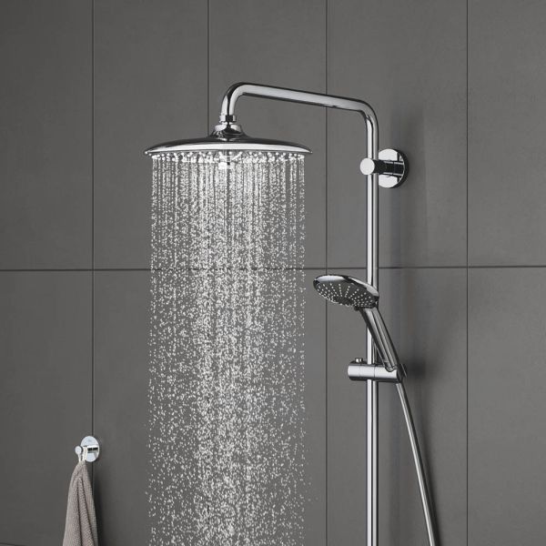 Grohe Vitalio Joy 110 Massage-Handbrause mit 3 Strahlarten, chrom