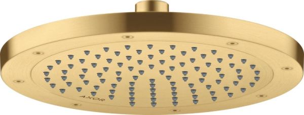 Axor ShowerSolutions Kopfbrause 245 1jet EcoSmart+, brushed gold optic 35389250