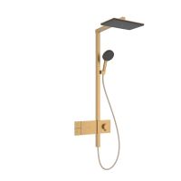 Vorschau: hansgrohe Raindance Alive Q Duschsystem 210/340 ShowerSelect Comfort, brushed bronze