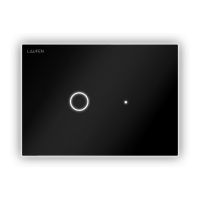 Vorschau: Laufen Ineo Eclipse berührungslose Betätigungsplatte mit Ambientelicht & Benutzererkennung