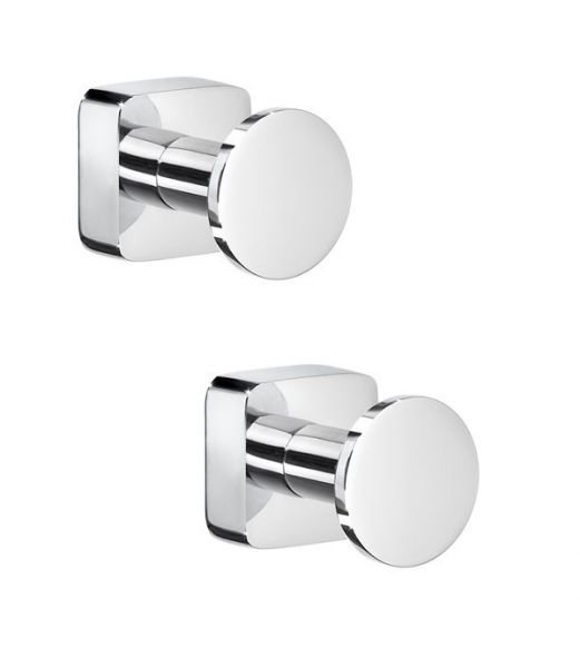 Smedbo Ice Haken einzeln, 2 Stück, chrom OK3455