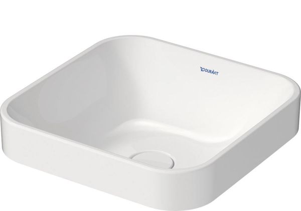 Duravit Happy D.2 Plus Aufsatzbecken 40x40 weiss 2359400000