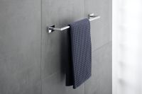 Duravit Karree Badetuchhalter wandhängend, 60cm, chrom 0099591000