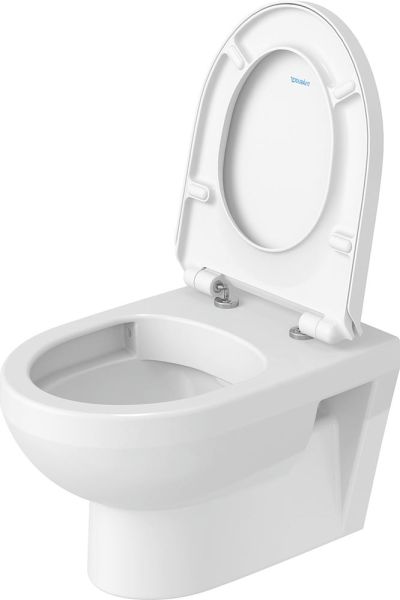 Duravit No.1 Wand-WC 54x36,5cm, oval, HygieneGlaze, rimless, weiß