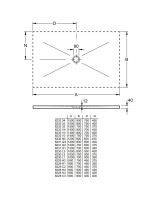 Vorschau: Villeroy&Boch Subway Infinity Keramik-Duschwanne, nur flächenbündige Installation, 150x90x4cm 62323401