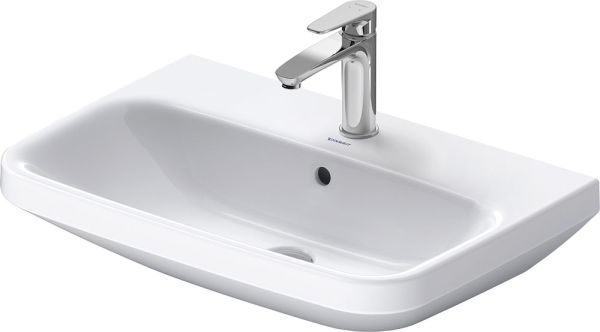 Duravit DuraStyle Waschtisch 65x44cm, mit 1 Hahnloch, mit Überlauf, weiß 2319650000