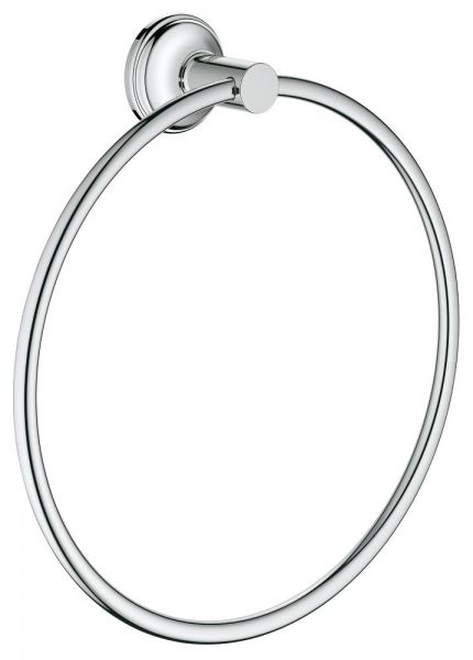 Grohe Essentials Authentic Handtuchring, chrom